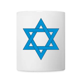 Star of David - Mug - white - Front