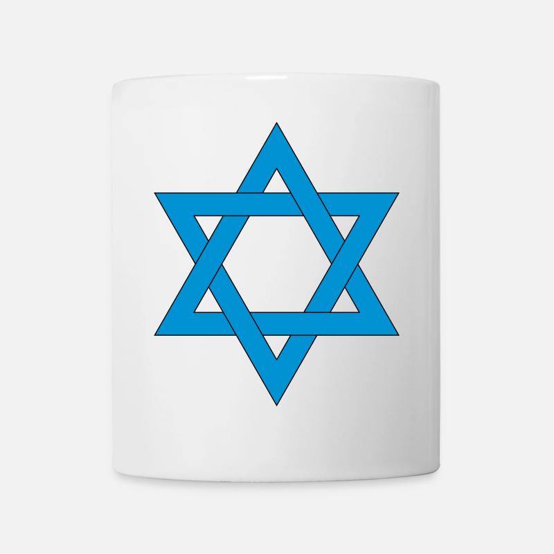 Étoile de David - Mug blanc - blanc