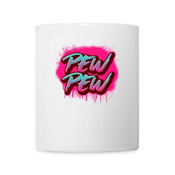 Pew Pew - Mug - white - Front
