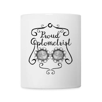 Proud Optometrist - Tasse - Weiß - Vorne