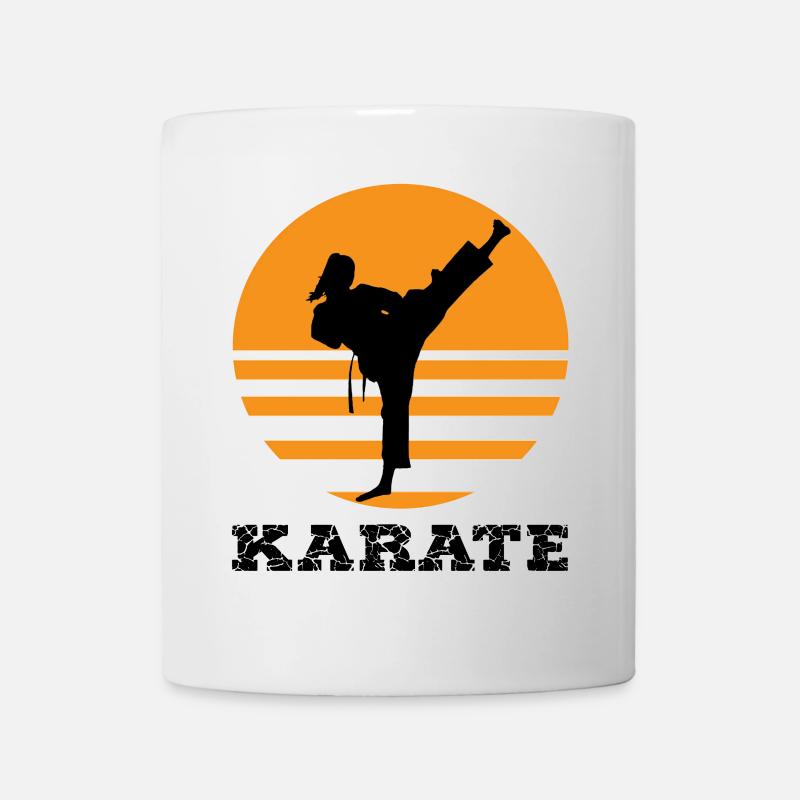 karate - Tasse - Weiß