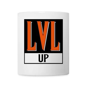 level up nerd cod - Mug - white - Front