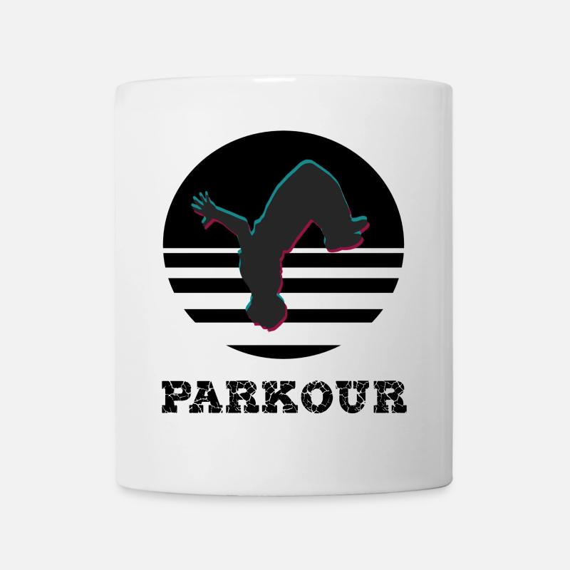 Parkour - Tasse - Weiß