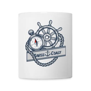 DarssCoast - Dein Statement für den Darß - Tasse - Weiß - Vorne