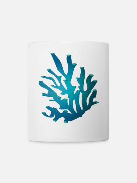 Corail à l’état de la - Mug blanc - blanc