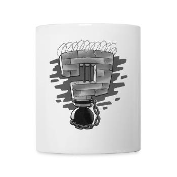 Why prisons don't benefit anyone - Mug - white - Front