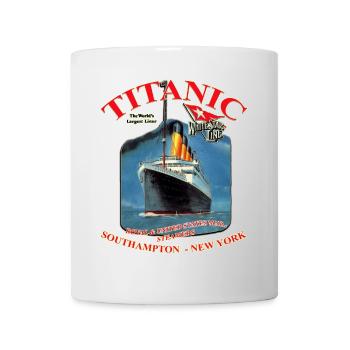 TITANIC NEW YORK KREATION Louis RUNEMBERG © Adagp - Tasse - Weiß - Vorne