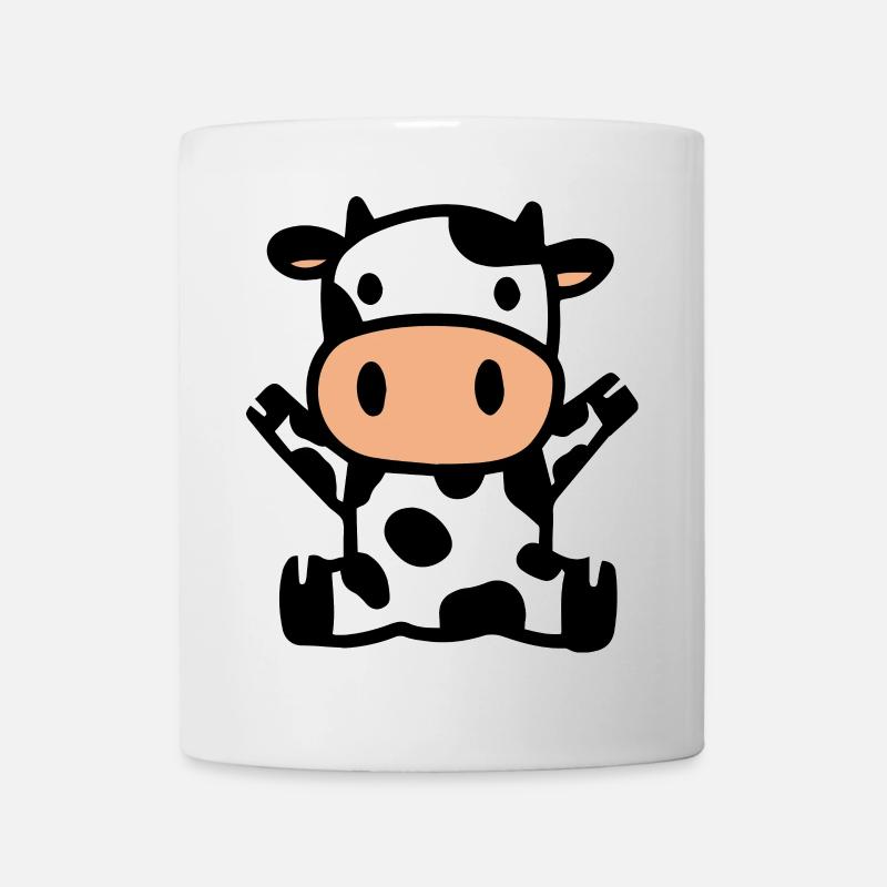 Kuh Kühe - Tasse - Weiß
