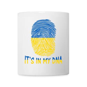 flag of Ukraine it's in my DNA gift idea - Mug - white - Front