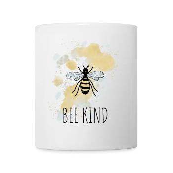 Biene Be Bee Kind - Tasse - Weiß - Vorne