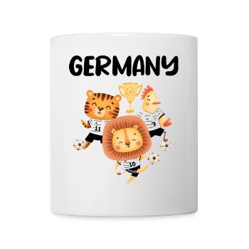 Football team Germany Animals Football Gift - Mug - white - Front