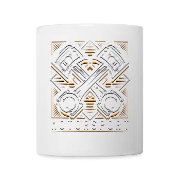 Motorsport - Tuning - Automechaniker - Tasse - Weiß - Vorne