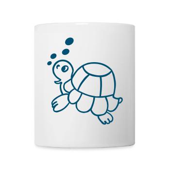 Turtle, Sea, Environment - Mug - white - Front