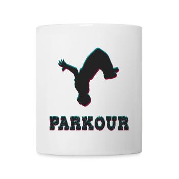 Parkour - Mug - white - Front
