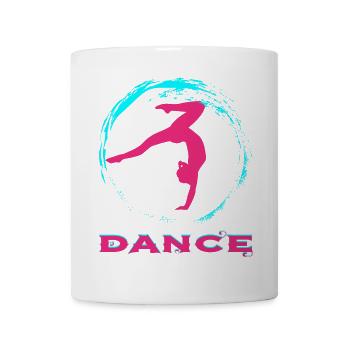 Dance - Tasse - Weiß - Vorne