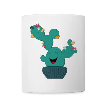 Puzzle Cactus - Mug - white - Front
