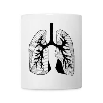 Lunge - Tasse - Weiß - Vorne