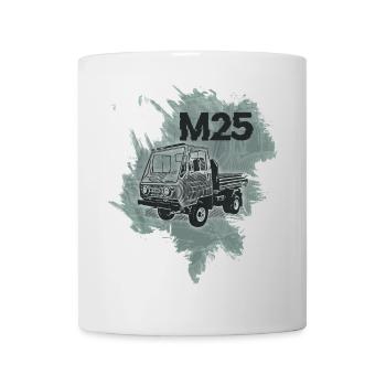 Multivoiture M25 - Mug blanc - blanc - Devant