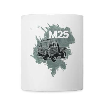 Multivoiture M25 - Mug blanc - blanc - Devant