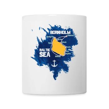 Bornholm Baltic Sea - Tasse - Weiß - Vorne
