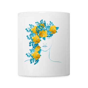 Paix en Ukraine - Mug blanc - blanc - Devant