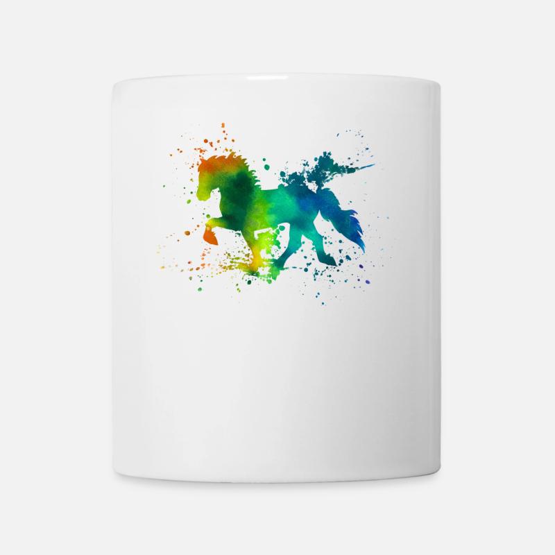 Tölter Splash Colours - Tasse - Weiß