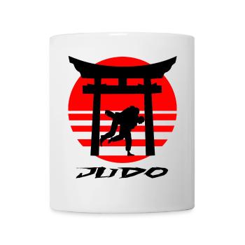 Judo - Mug blanc - blanc - Devant