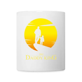 The Daddy King - Daddy Parody Humor - Mug - white - Front