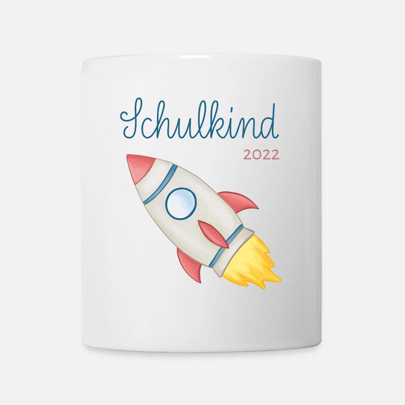 Schoolchild 2022 Rocket - Mug - white