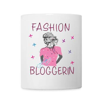 Fille,Blogueuse, Mode - Mug blanc - blanc - Devant
