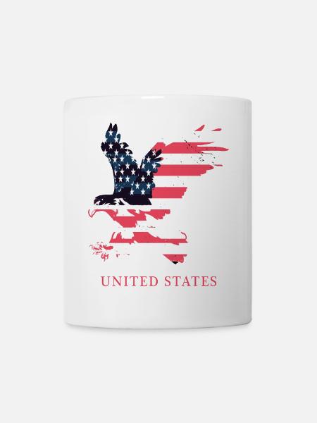 American Adler - Tasse - Weiß