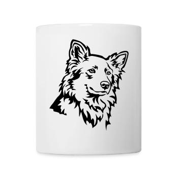 Harzer Fuchs Head - Mug - white - Front