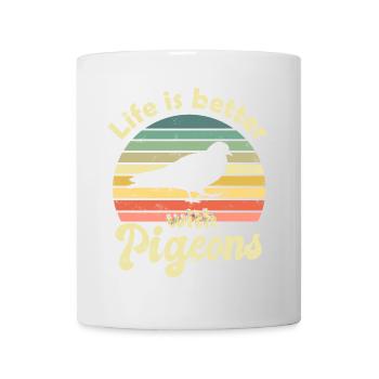 Pigeon Pigeons - Mug - white - Front