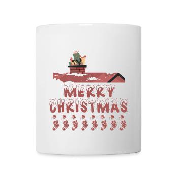 Frohes Fest zu Hause - Tasse - Weiß - Vorne