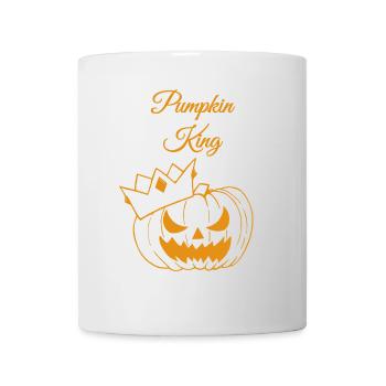 Roi citrouille - Mug blanc - blanc - Devant