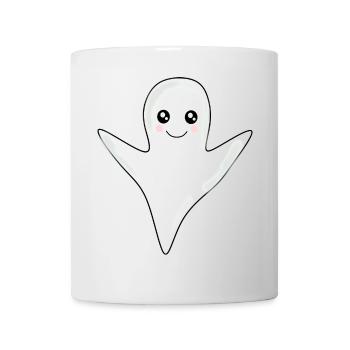 T-shirt d’Halloween Ghost spooky chemise mignonne - Mug blanc - blanc - Devant