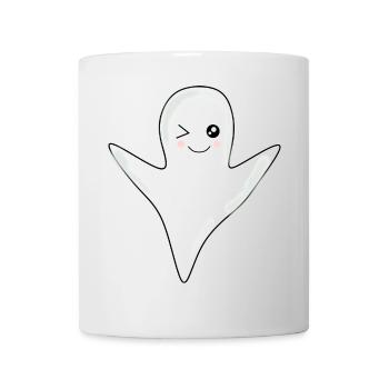 Kawaii Gespenst Geister Halloween Halloweenkostüm - Tasse - Weiß - Vorne