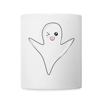 Kawaii Gespenst Geister Halloween Halloweenkostüm - Tasse - Weiß - Vorne