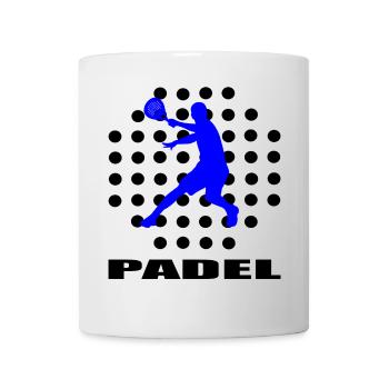 Padel | - Tasse - Weiß - Vorne