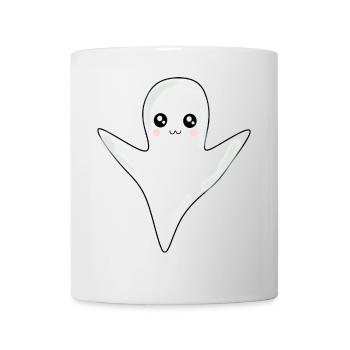 T-shirt d’Halloween Ghost spooky chemise mignonne - Mug blanc - blanc - Devant