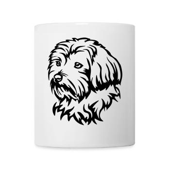 Bolonka Zwetna Tête - Mug blanc - blanc - Devant