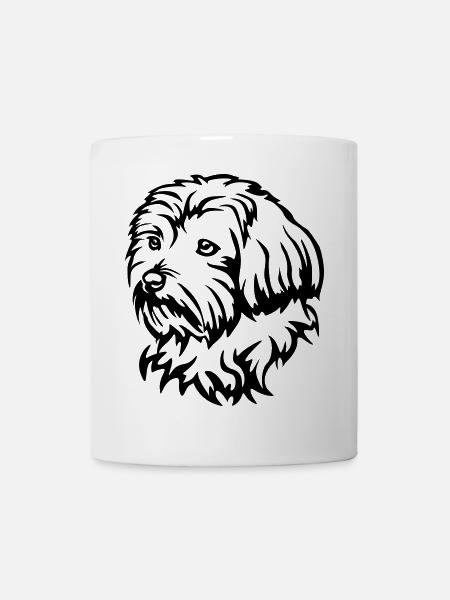 Bolonka Zwetna Kopf - Tasse - Weiß