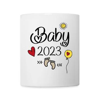 Baby 2023 - Tasse - Weiß - Vorne
