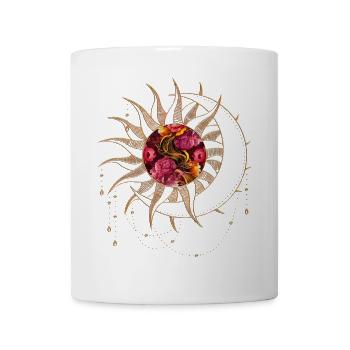 Wonderful elegant floral design - Mug - white - Front