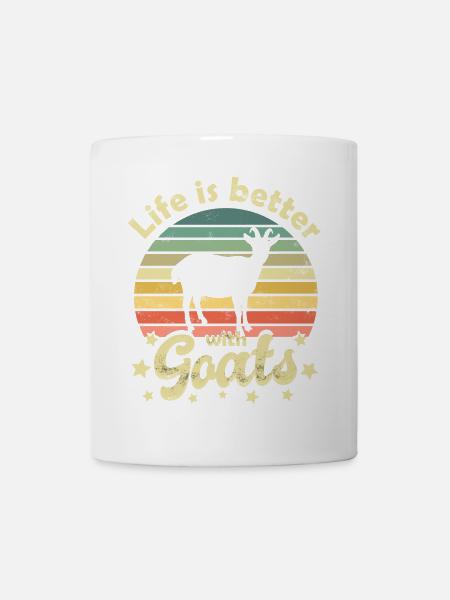Goat Goats - Mug - white