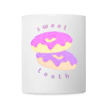 Sweet Tooth - Mug - white - Front
