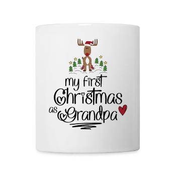 Cadeaux amusants pour grand-père pour Noël - Mug blanc - blanc - Devant