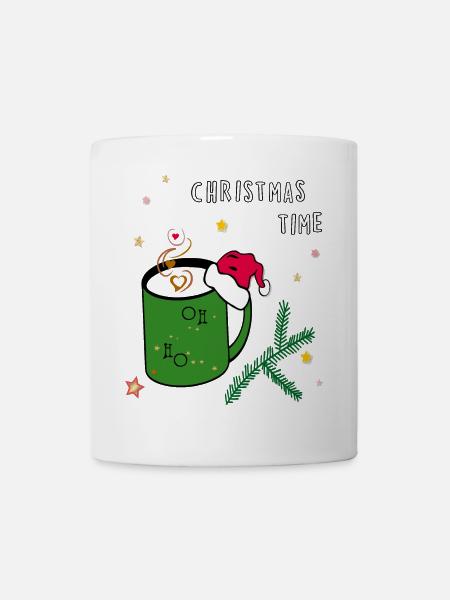 Christmas, Weihnachten - Tasse - Weiß