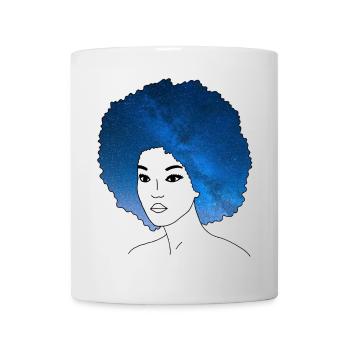 Starry hair - Mug - white - Front