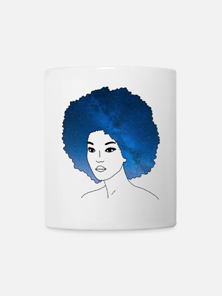 Sternenhaar - Tasse - Weiß